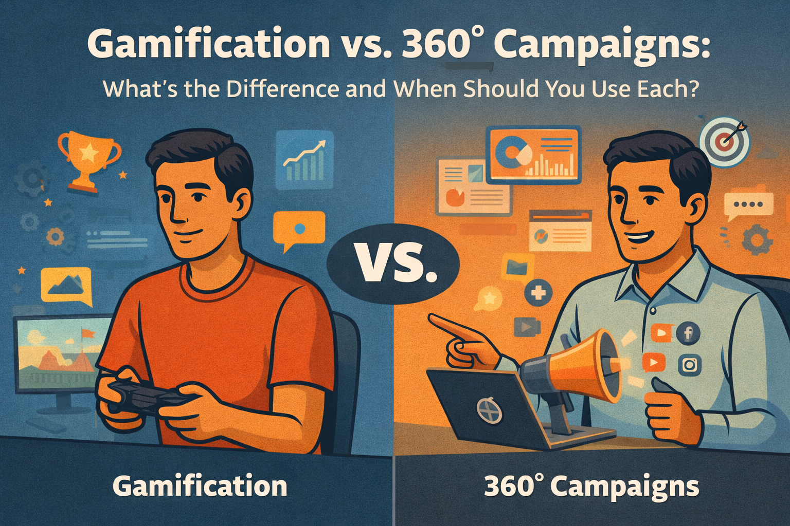 Gamification vs 360 campaign