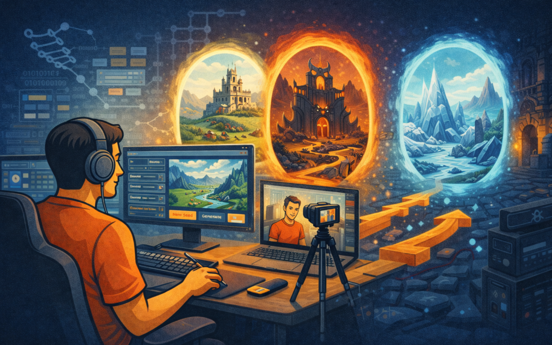 Procedural Content Generation: Building Infinite Game Worlds