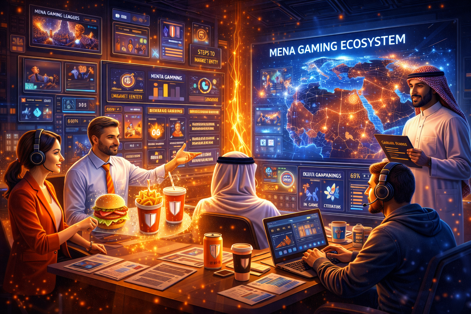 Market Entry Strategy for F&B Brands in MENA Gaming Ecosystems