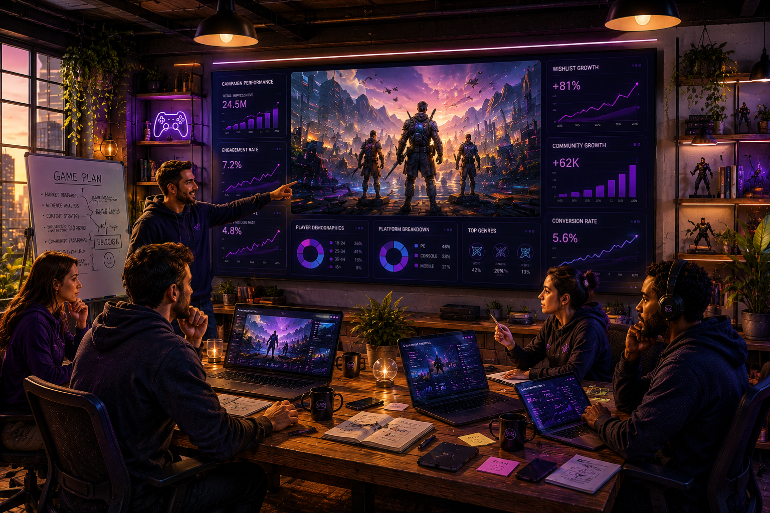 Data-Driven Gaming Marketing Services